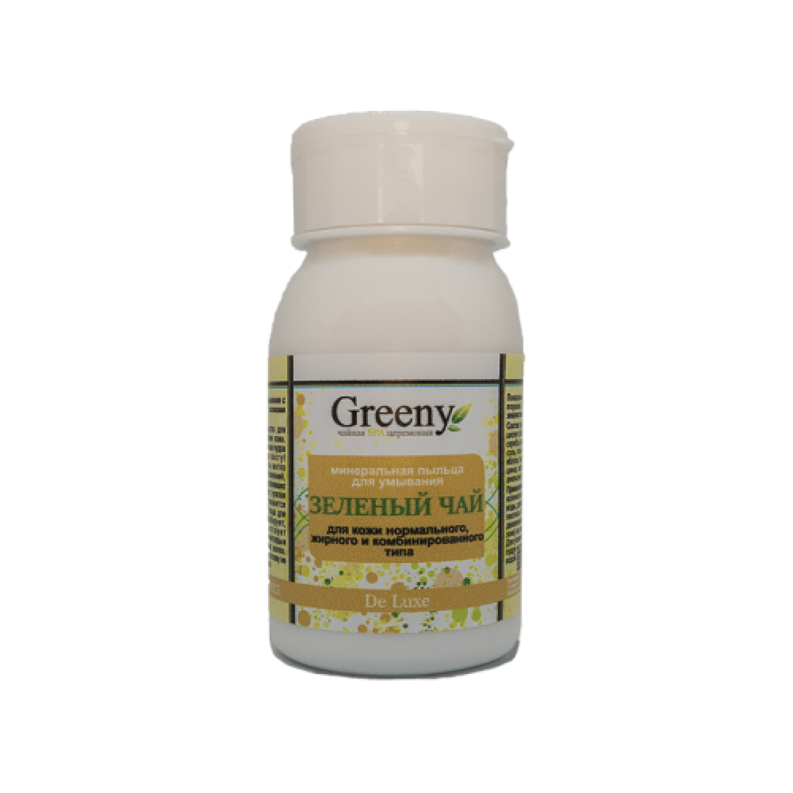 Минеральная пыльца для умывания Зеленый чай 100гр