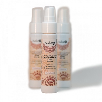 Солнцезащитный антивозрастной крем SPF30 для сухой, чувствительной и обезвоженной кожи Indica 50мл