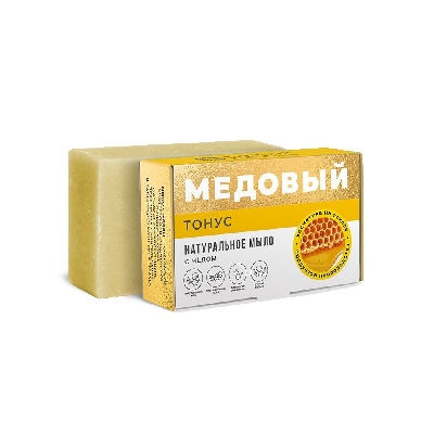 Мыло Тонус с мёдом МКЛ, 100г							