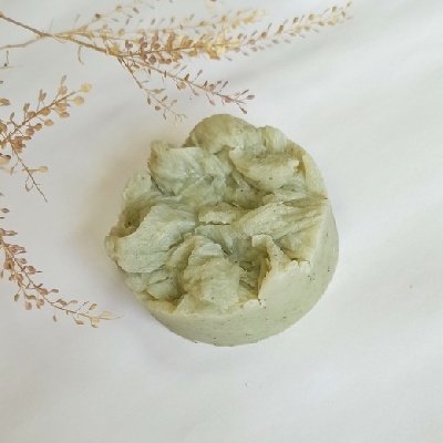 Натуральное мыло "Мята и зелёный кофе" , 110 гр, с зелёной глиной