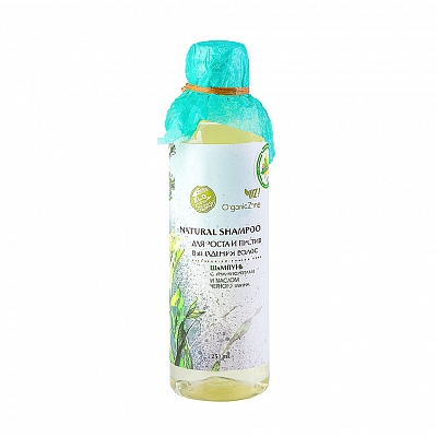 OrganicZone Шампунь с AHA-кислотами "Для роста и против выпадения волос"	250мл											